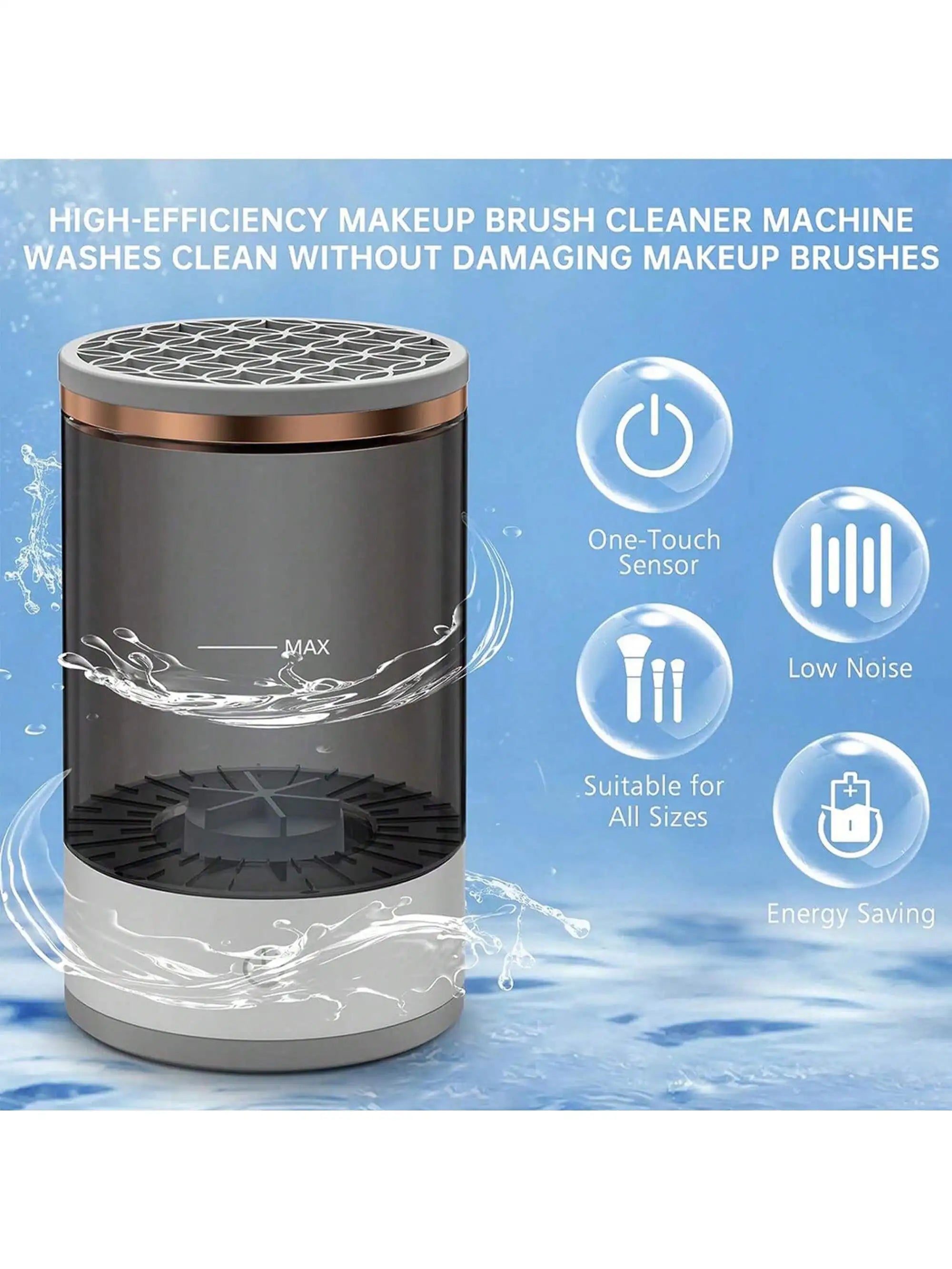 Quick Clean Makeup Brush Spinner