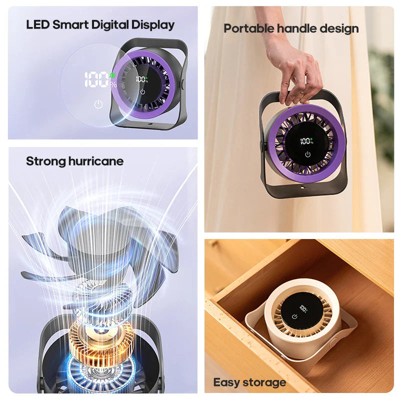 Smart Breeze Rechargeable Fan